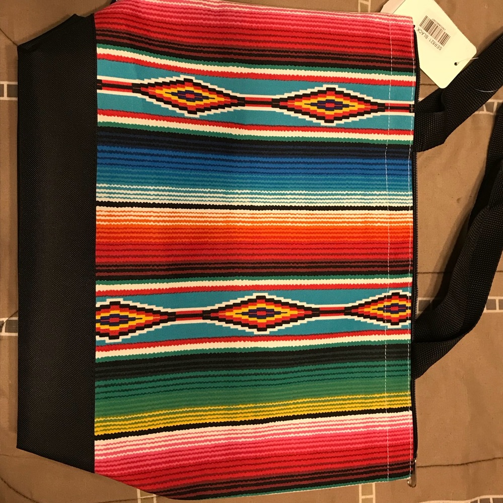 Serape tote